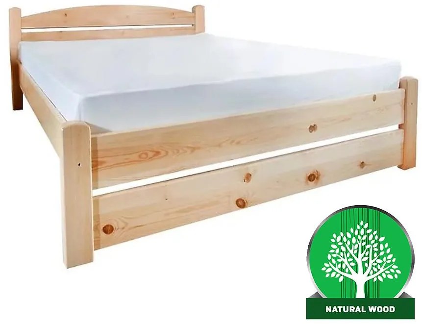 Posteľ T2 140 borovica