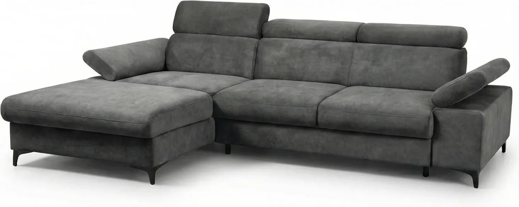 Sedacia súprava Lazur, ľavá, modrá (salvador 17)