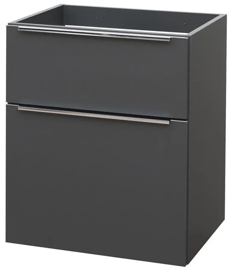 Mereo Mereo, Mailo, kúpeľňová skrinka 61 cm, chrómové madlo, MER-CN530S