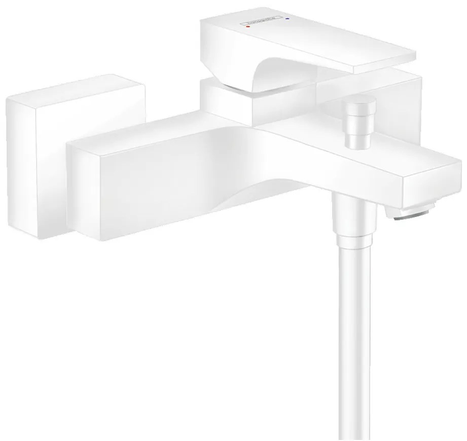 Hansgrohe Metropol, vaňová batéria, biela matná, HAN-32540700