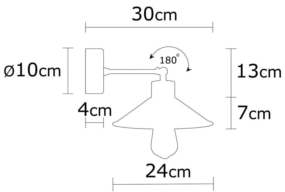 Nástenné svietidlo v tyrkysovej a prírodnej farbe ø 24 cm Manavgat – Opviq lights