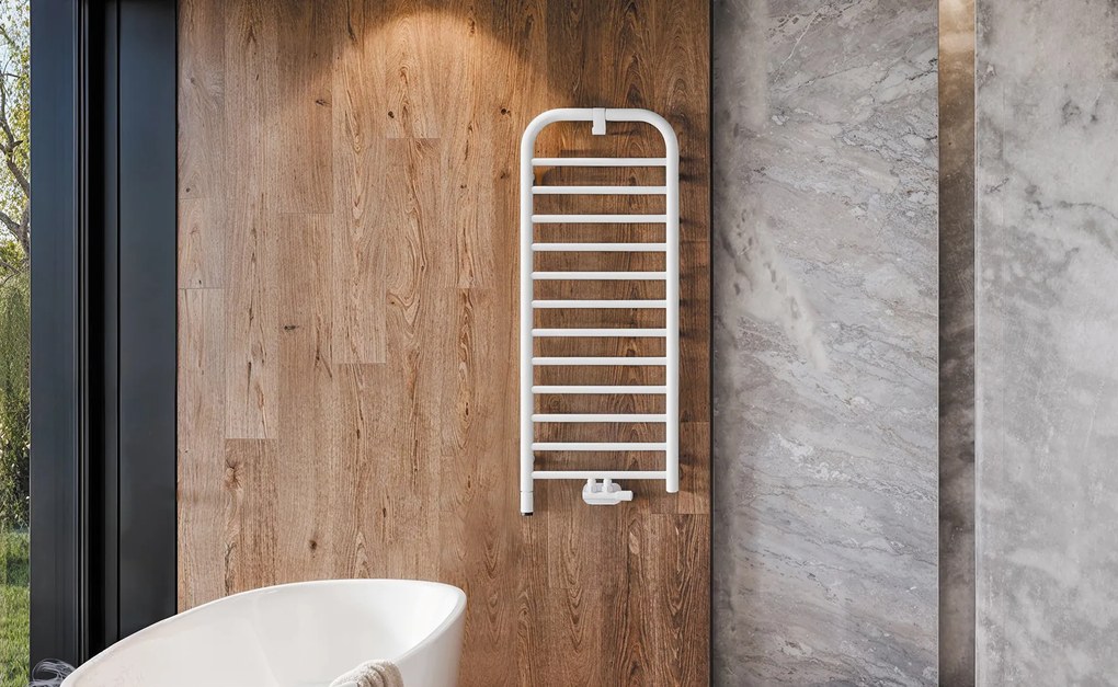 Deante Kúpeľňový radiátor Silia, výška 121 cm - AGI AG41