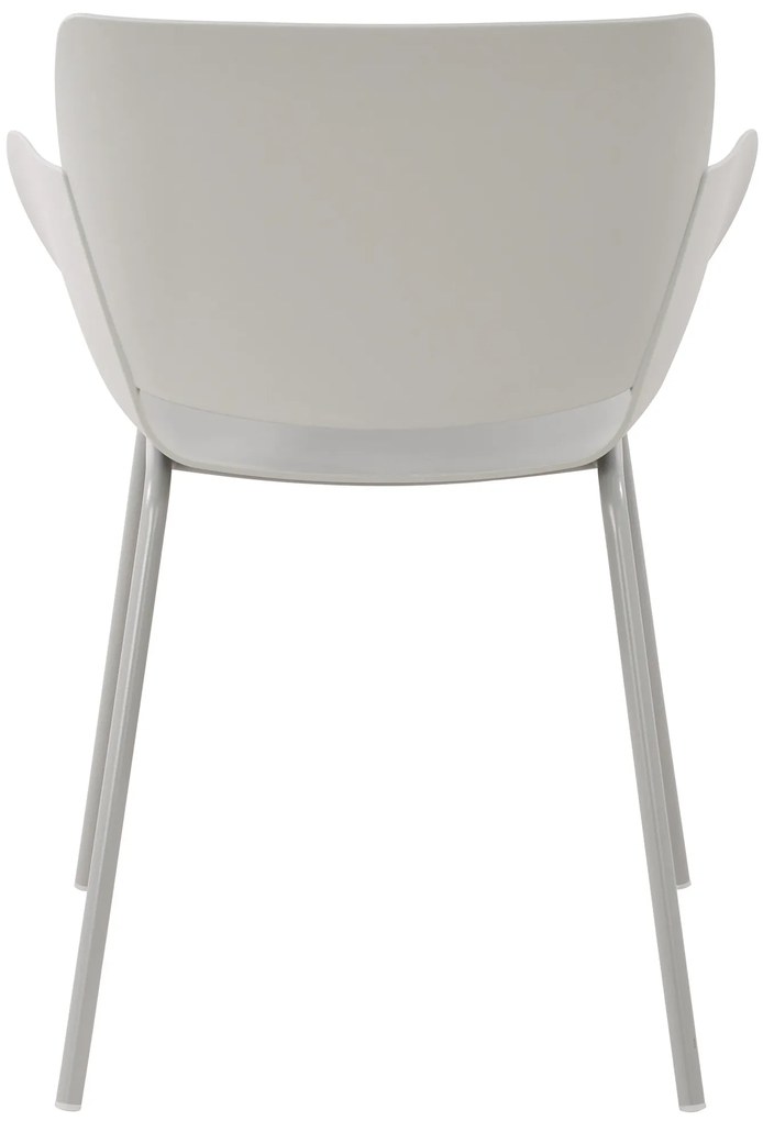 Design-Shop Set 2 stoličiek Alpena - svetlo šedá