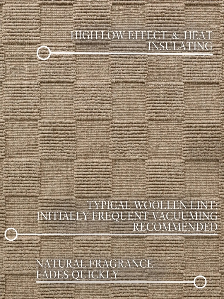 Kusový koberec Villeroy & Boch Scala 106267 Caramel, 120x170, hnedá, obývacia izba, Villeroy & Boch