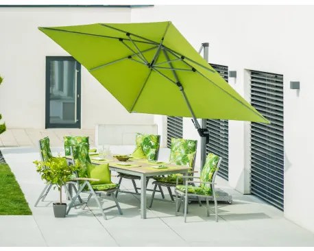 Doppler ACTIVE 350 x 260 cm - záhradný slnečník s bočnou tyčou - 2. akosť (S287)