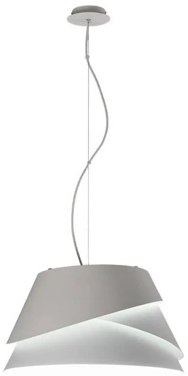 ALBORÁN | biela dizajnová visiaca lampa Priemer: 52 cm