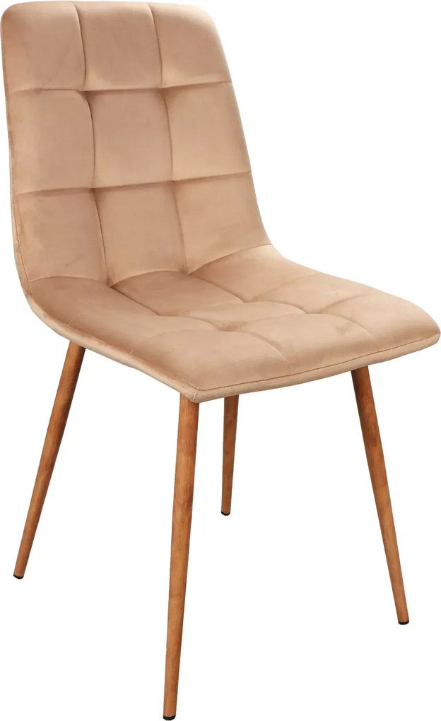 SI Mila D Sametová stolička béžová