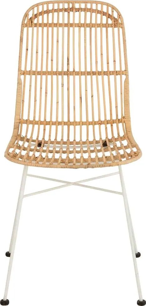 Prírodná ratanová jedálenská stolička Keni Rattan Natural - 58*44*88cm