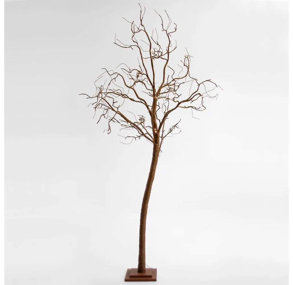 LED Vianočný dekoratívny umelý strom TREE 176xLED/230V 2,5 m