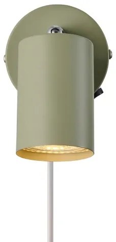 Nordlux - Nástenné bodové svietidlo EXPLORE 1xGU10/7W/230V zelená