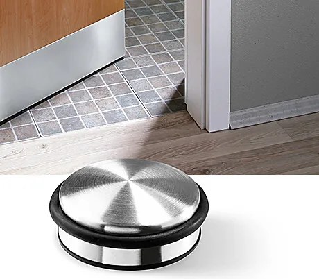 Podlahová zarážka ACT Puk voľne stojaca (NEREZ), NEREZ, AC-T Nerez