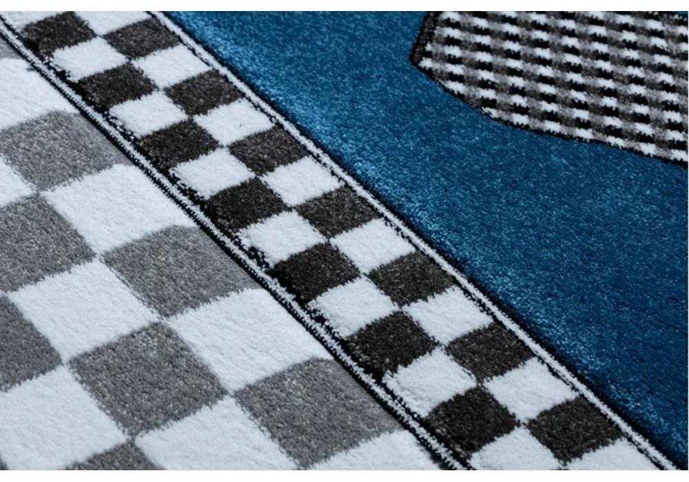 Detský kusový koberec Formule modrý 240x330cm