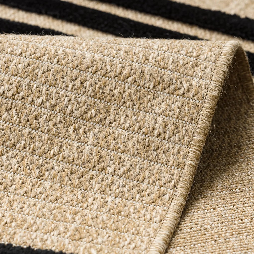 Kusový koberec Spark 0689 beige/black, 180x270, béžová, chodba / predsieň, Dywany Łuszczów