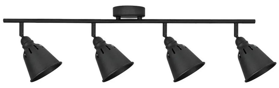 Bodové svietidlo FIONA 4xE14/8W/230V čierna
