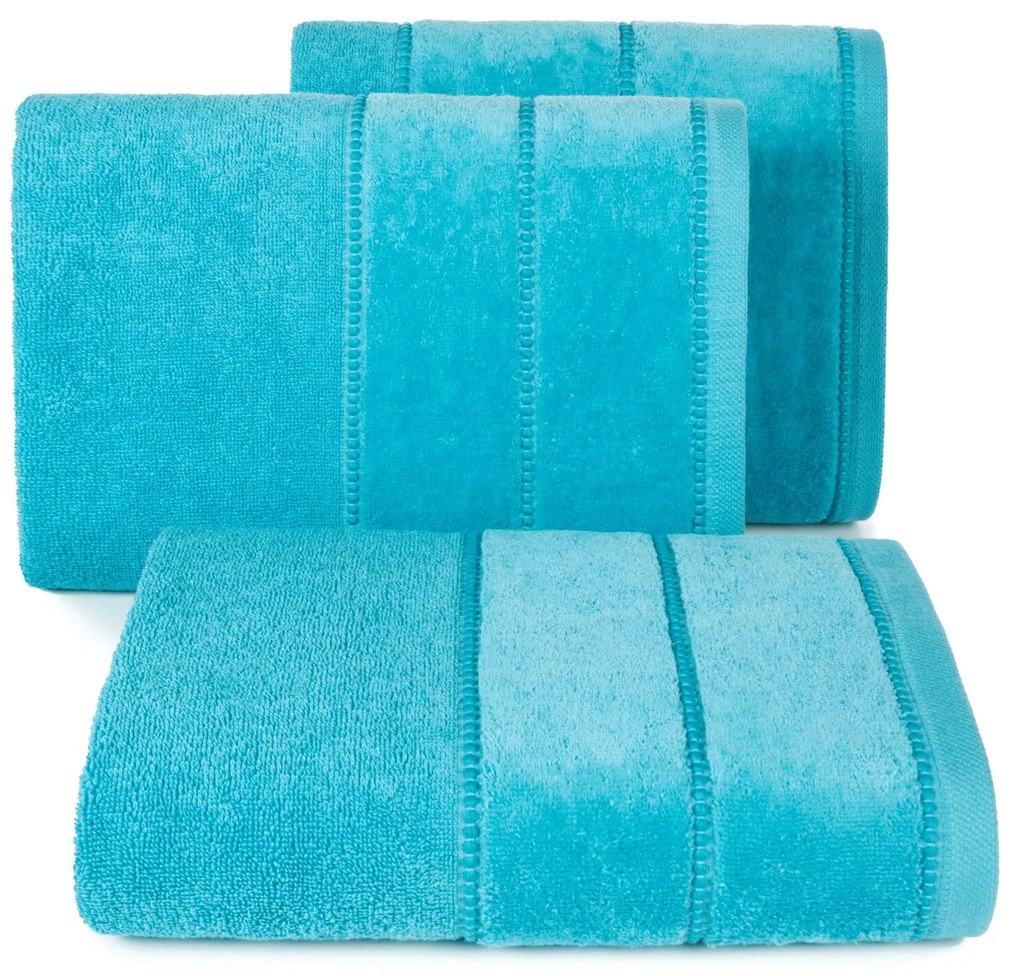 BAVLNENÝ UTERÁK MARI14 70X140 CM SVETLOTYRKYSOVÁ