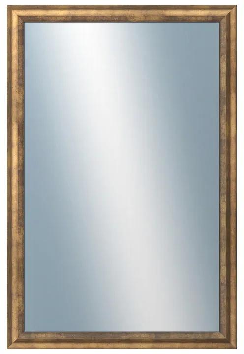 DANTIK - Zrkadlo v rámu, rozmer s rámom 40x60 cm z lišty TRITON zlatá (2142)