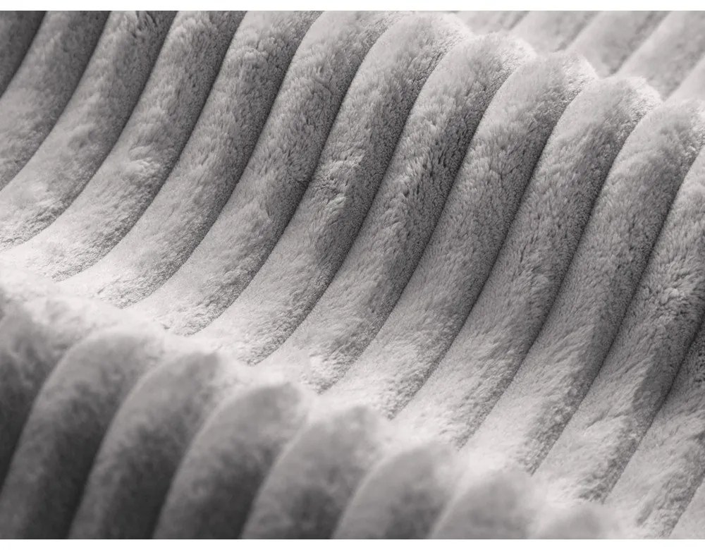 Svetlosivý menčestrový taburet Dia – Micadoni