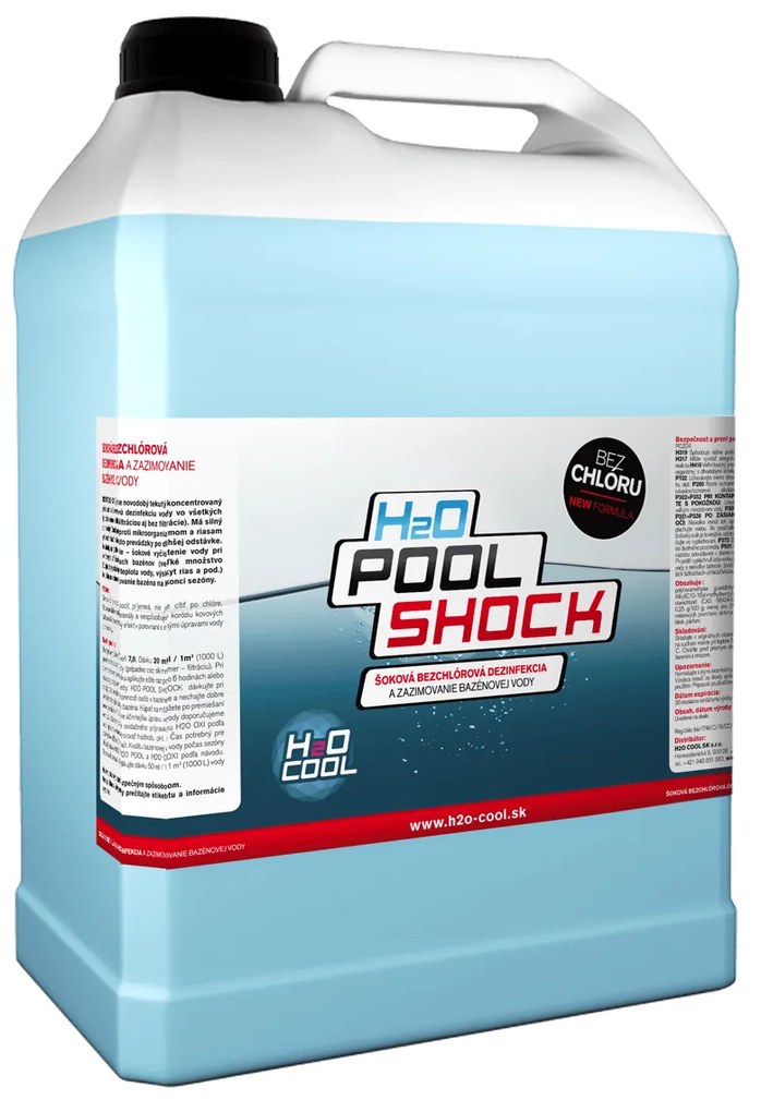 H2O COOL H2O POOL SHOCK Objem: 3 l