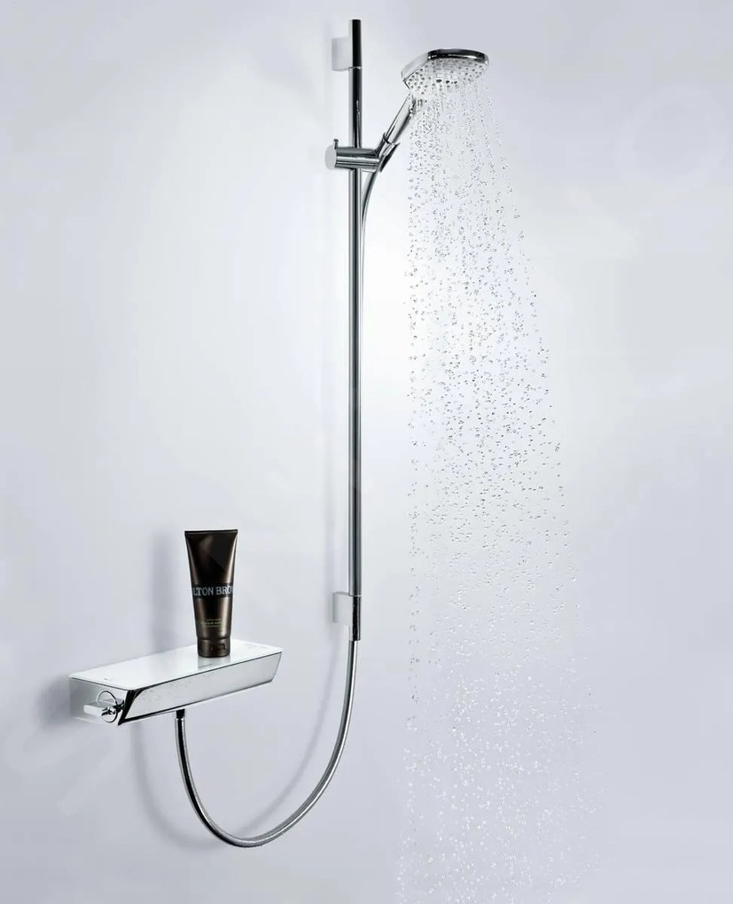 Hansgrohe Ecostat Select, termostatická sprchová batéria, biela/chrómová, HAN-13161400