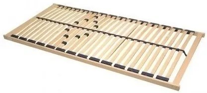 Texpol OPTIMAL 5V -  lamelový rošt so zdvojenými lamelami 120 x 200 cm, brezové lamely + brezové nosníky
