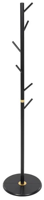 Autronic BONTEC Vešiak, masív, čierna, DR-N1006 BK Farba: Čierna