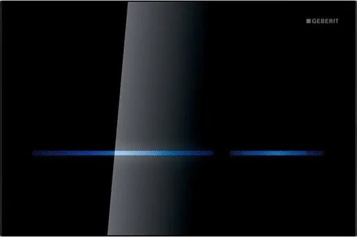 Ovládacie tlačidlo Geberit Sigma80, bezdotykové, čierne 116.092.SG.1