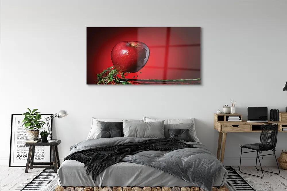 Obraz plexi Jablko vo vode 140x70 cm