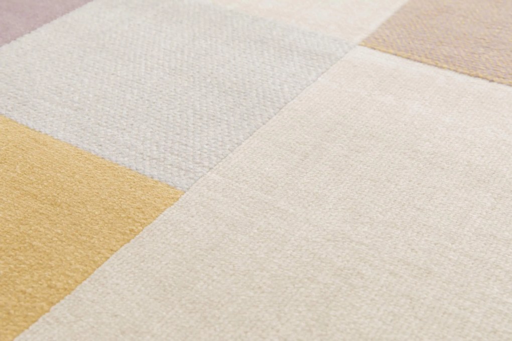 TRHÁK: Kusový koberec Canvas 18702-265, 140x200, viacfarebná, obývacia izba, Balta