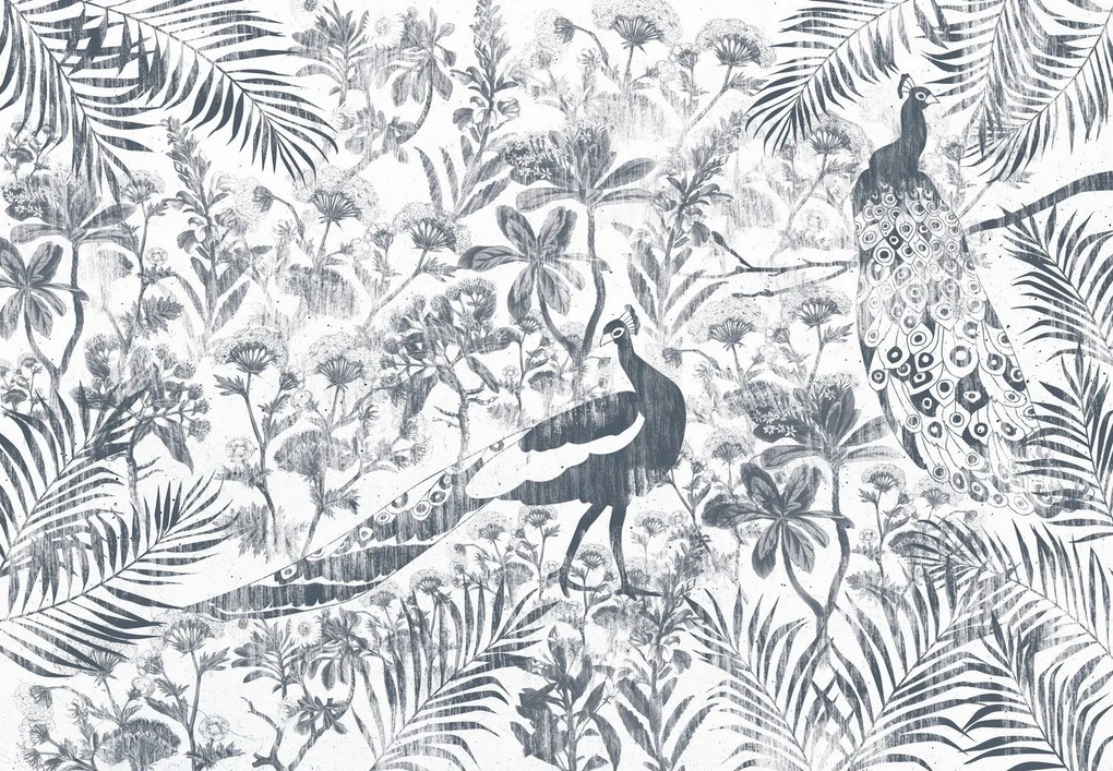Fototapeta - Zámocká záhrada (147x102 cm)