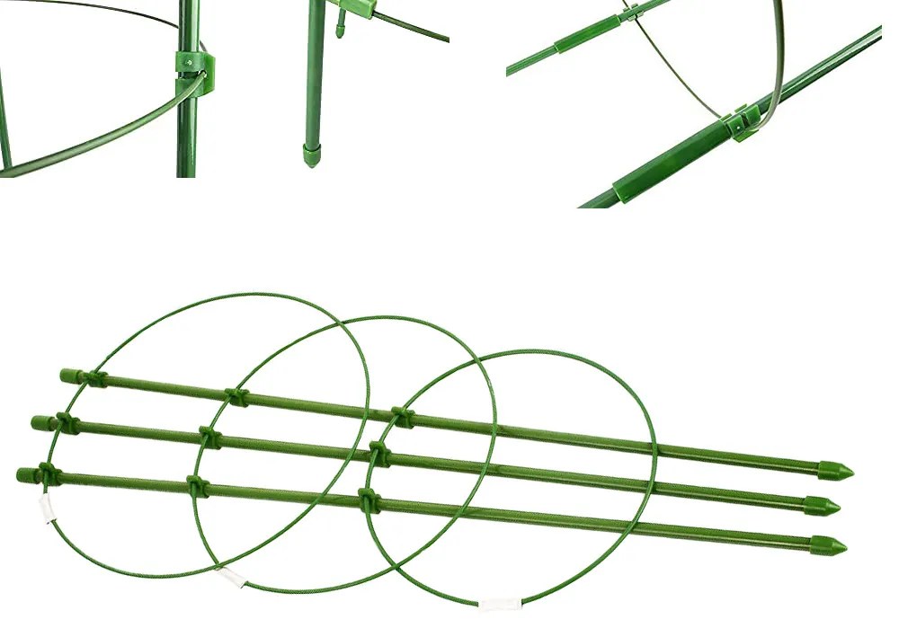 Kruhová opora pre rastliny v kvetináčoch VERK 01894 - 3 kruhy