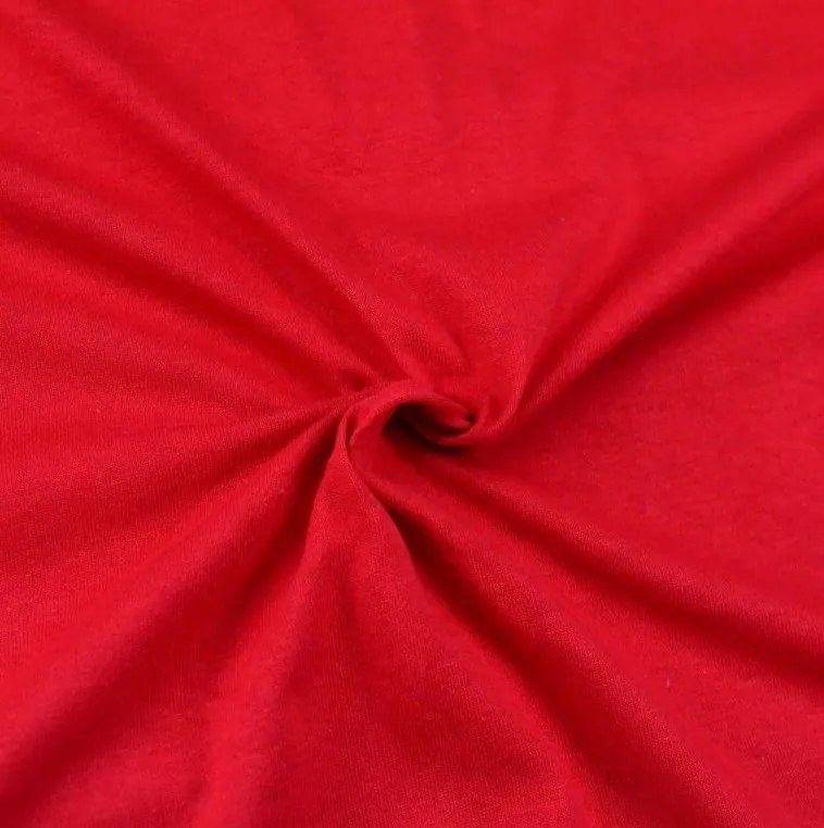 Jersey prestieradlo Červené 200x220 cm