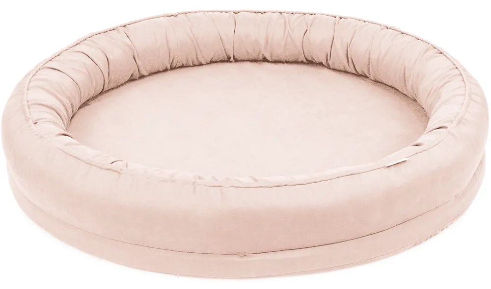 Hniezdo pre deti Junior púdrovo ružová