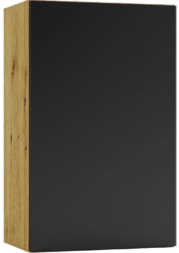 Kuchynská Skrinka Isabel W45 P/L čierna/artisan