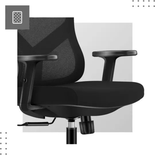 Kancelárska stolička Manager 3.3 Black