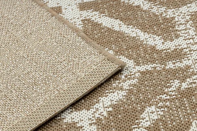 Koberec SIZAL FLAT 48957265 geometrický ROMBY naturálny / béžový