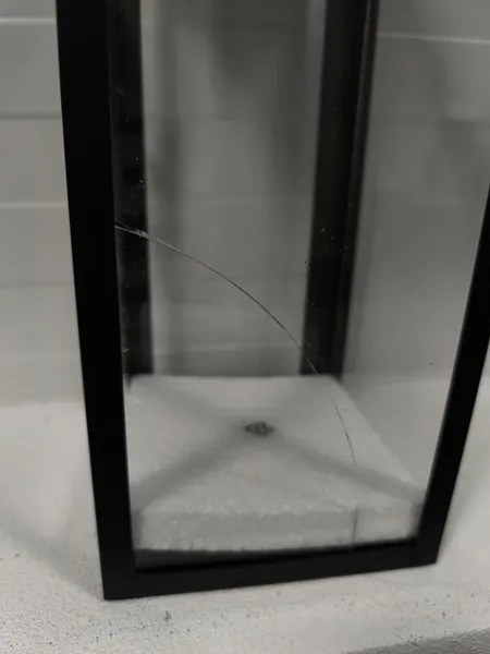 Lampáš HOGEN čierny 812298 - s poškodením