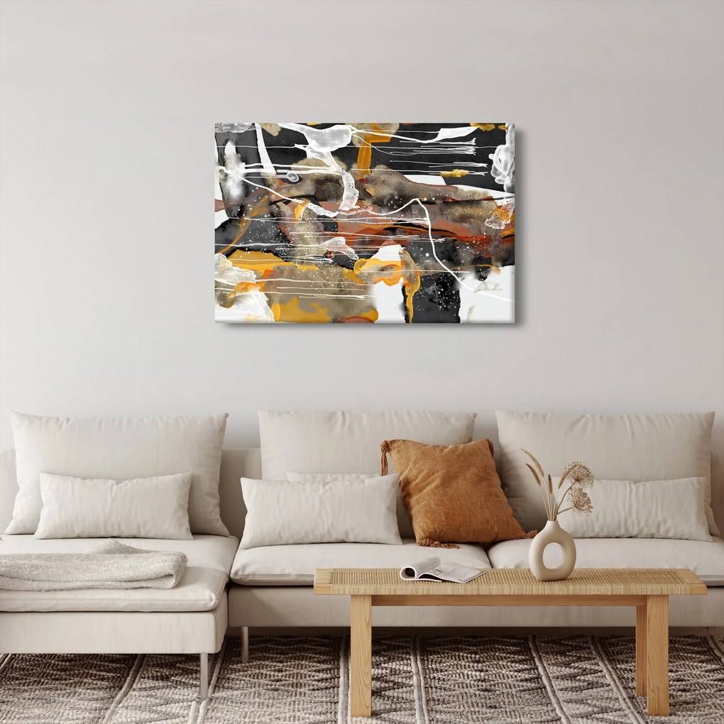 Obraz - Abstrakcia (90x60 cm)