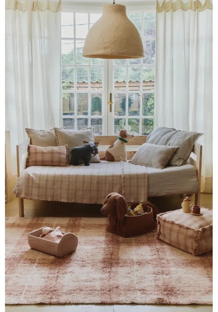 Bavlnený detský vankúšik 40x25 cm Rose – Lorena Canals