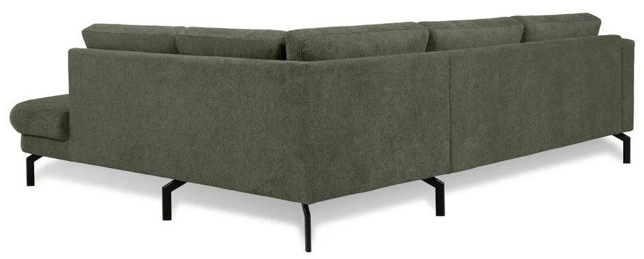 Tmavozelená rohová pohovka (pravý roh) Gomero – Scandic