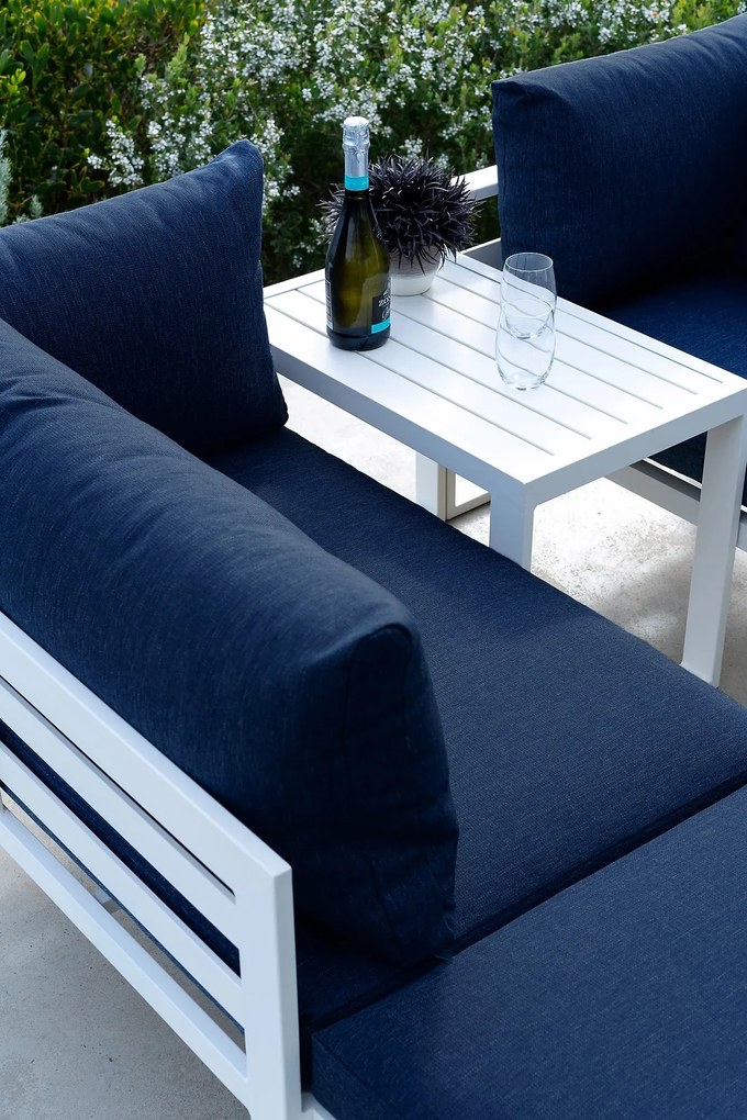 Modulárna záhradná zostava Santo biela