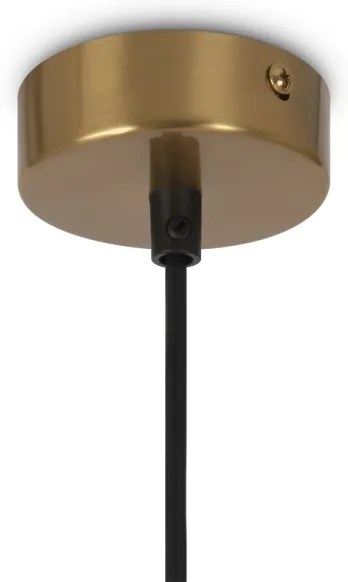 Maytoni MOD013PL-04BS1 - Luster na lanku RING 4xG9/25W/230V zlatá