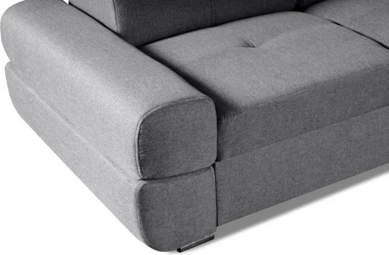 Sedacia súprava Logan, ľavá, sivá (malmo 90)