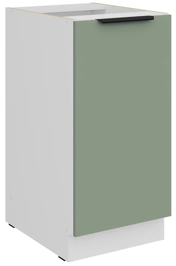 Kuchynská skrinka Aria-Sa/Wh Anti Fingerprint 40d 1f Bb