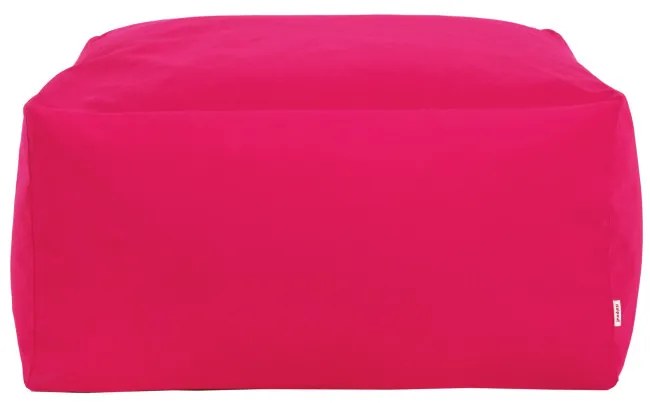 Plyšová taburetka ružová