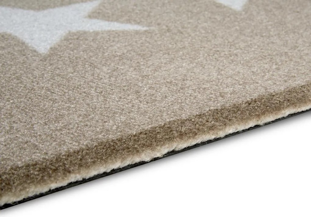 Hanse Home, Protišmyková rohožka Deko 105352 Beige Creme – na von aj na doma, 67x180, béžová, chodba / predsieň
