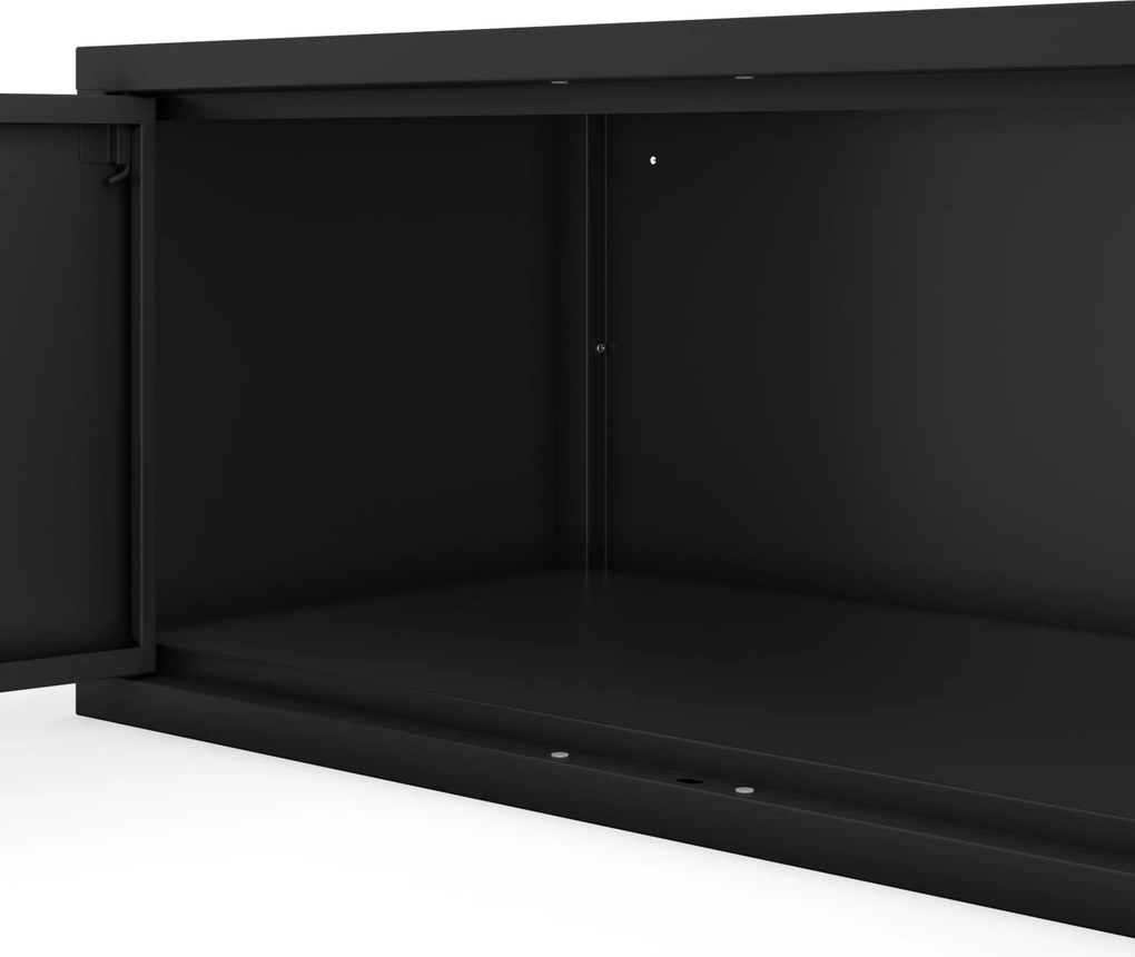 Nadstavec na skriňu čierna, 800x380x400 mm: EWA