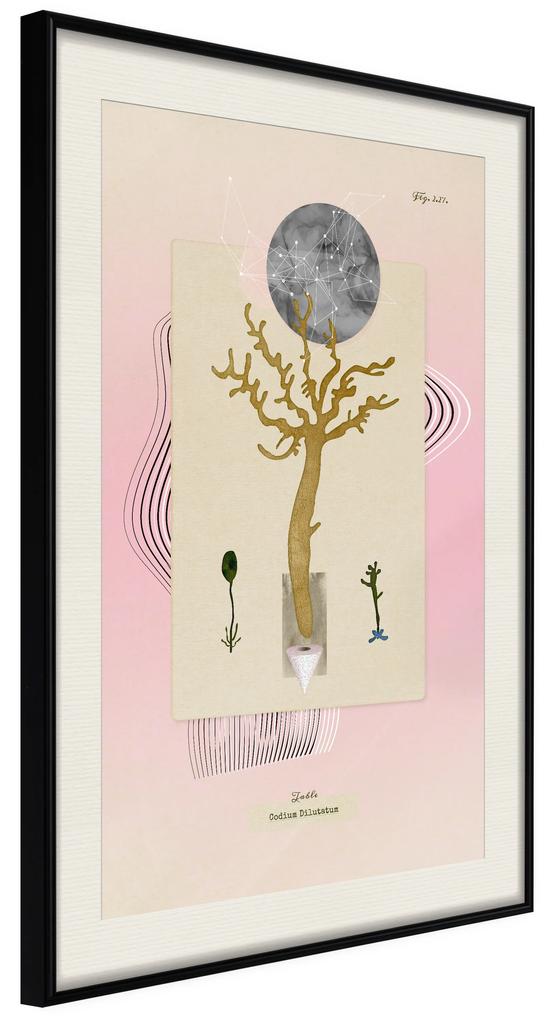 Artgeist Plagát - Unusual Plant [Poster] Veľkosť: 20x30, Verzia: Zlatý rám s passe-partout
