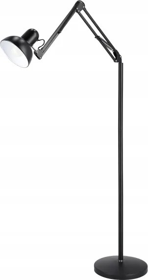 Stojacia lampa 1xE27/40W/230V čierna