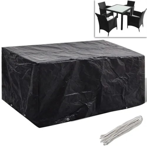 Plachta na záhradný nábytok pre 4 osoby, 8 očiek 180 x 140cm-
