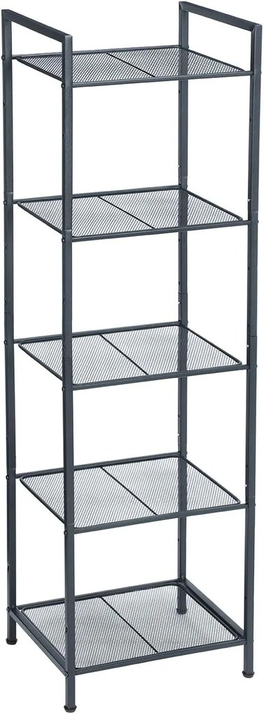 Regál Debra 128 cm černý